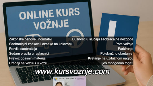 Online Kurs Vožnje  -  Auto škola